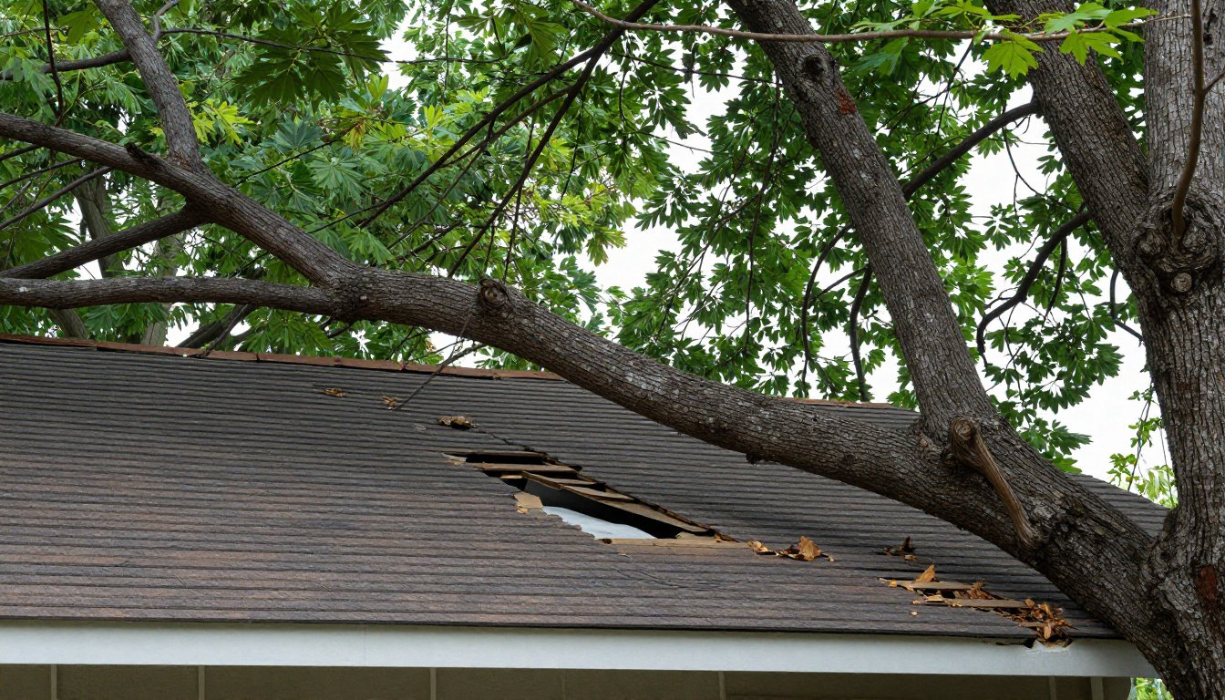 La chute de branches : un danger invisible pour vos structures de jardin